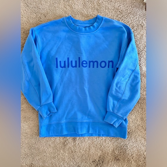 🚫Sold🚫 Lululemon Perfectly Oversized Crew *Graphic - Picture 3 of 7